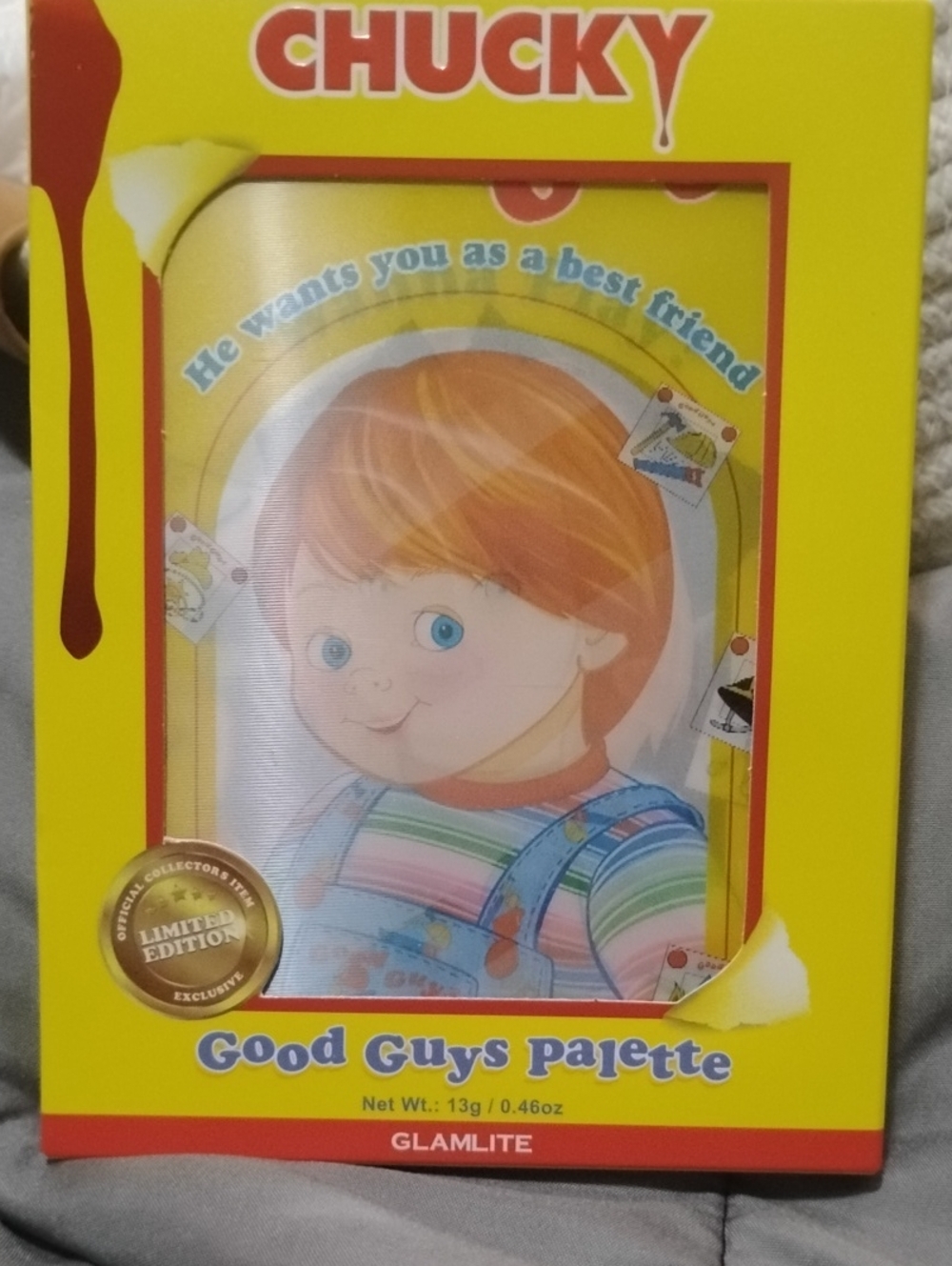 Chucky Good Guys Palette - Yellow Collector Edition